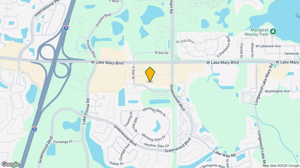 Proxi at Lake Mary Map and Location Details