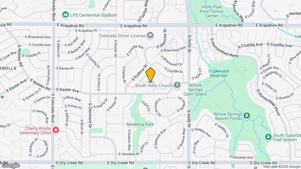 7047 S Fairfax St Map and Location Details