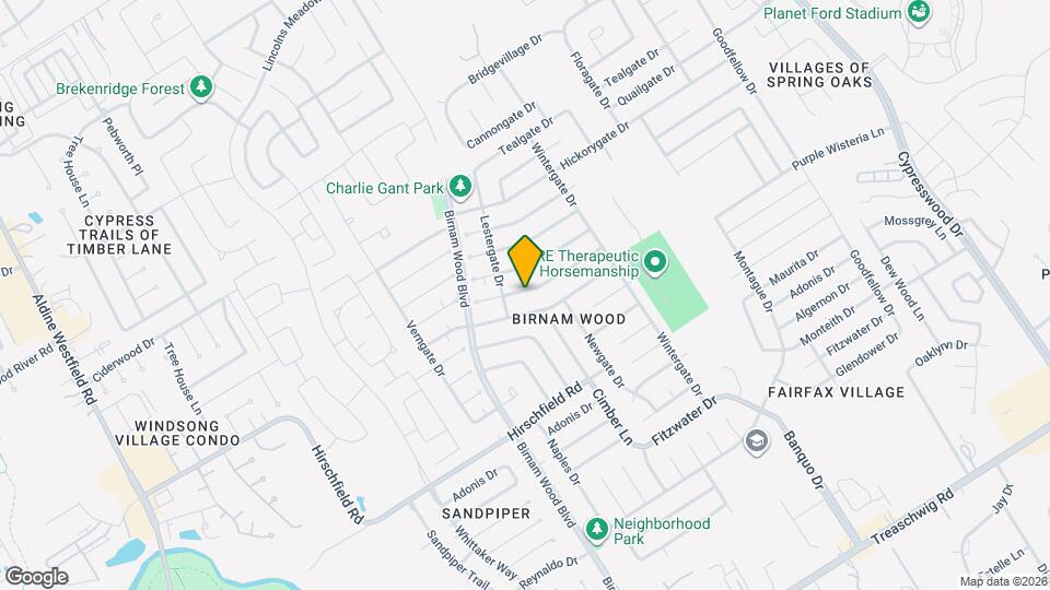 4414 Enchantedgate Dr Map and Location Details