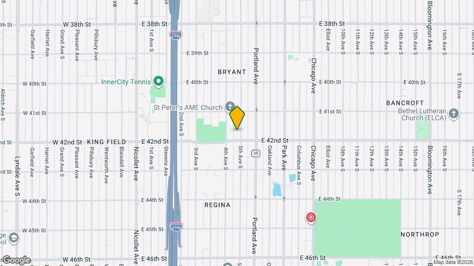4140 5th Ave S Map and Location Details
