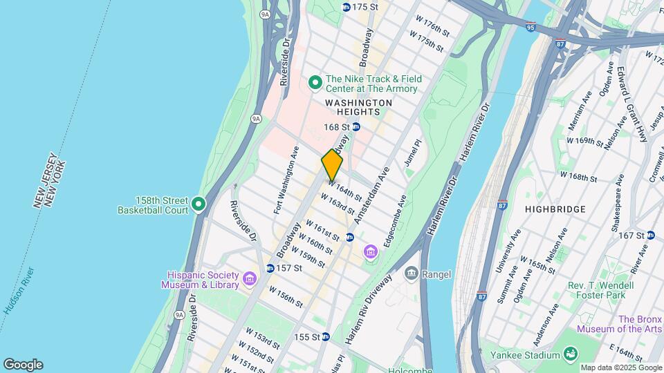 558 W 164th St Map and Location Details