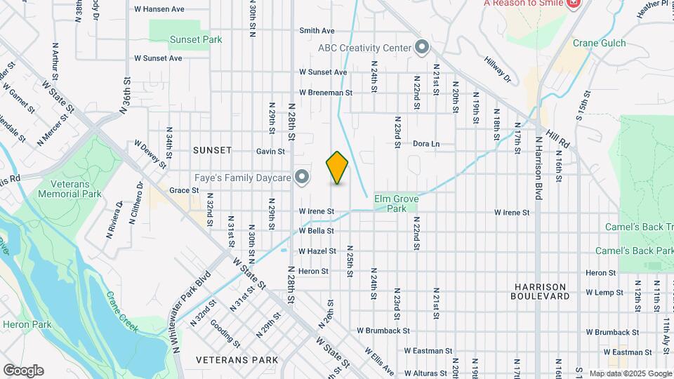 1904 N 26th St Map and Location Details