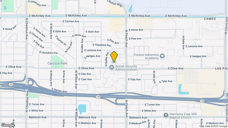 1220 Sylmar Ave Map and Location Details