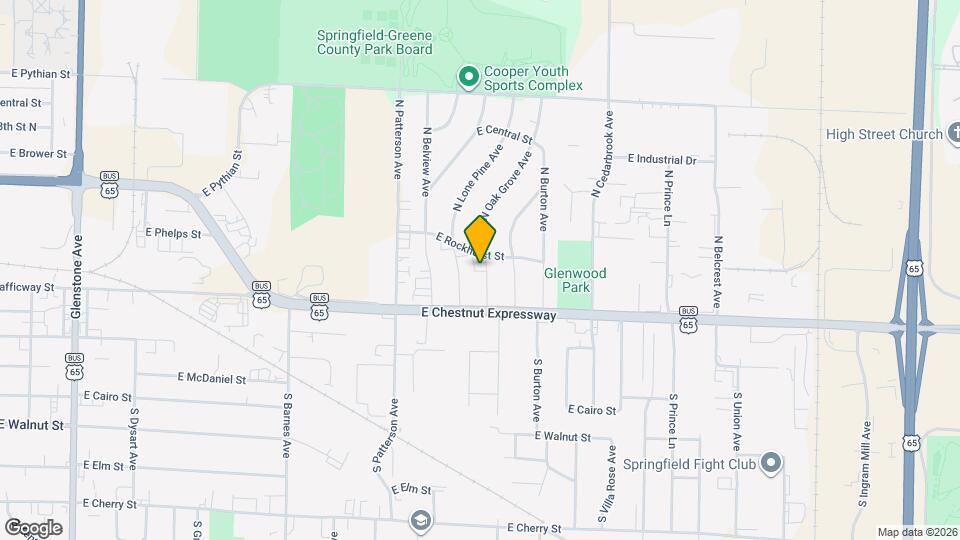 515 N Oak Grove Ave Map and Location Details
