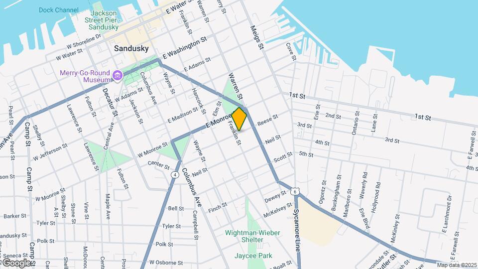 404 Reese St Map and Location Details