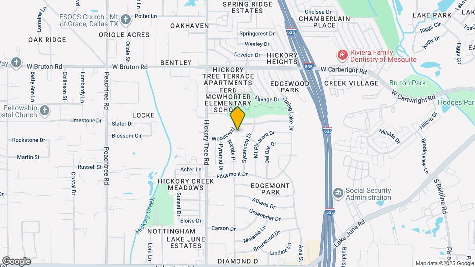 1833 Grove Cir Map and Location Details