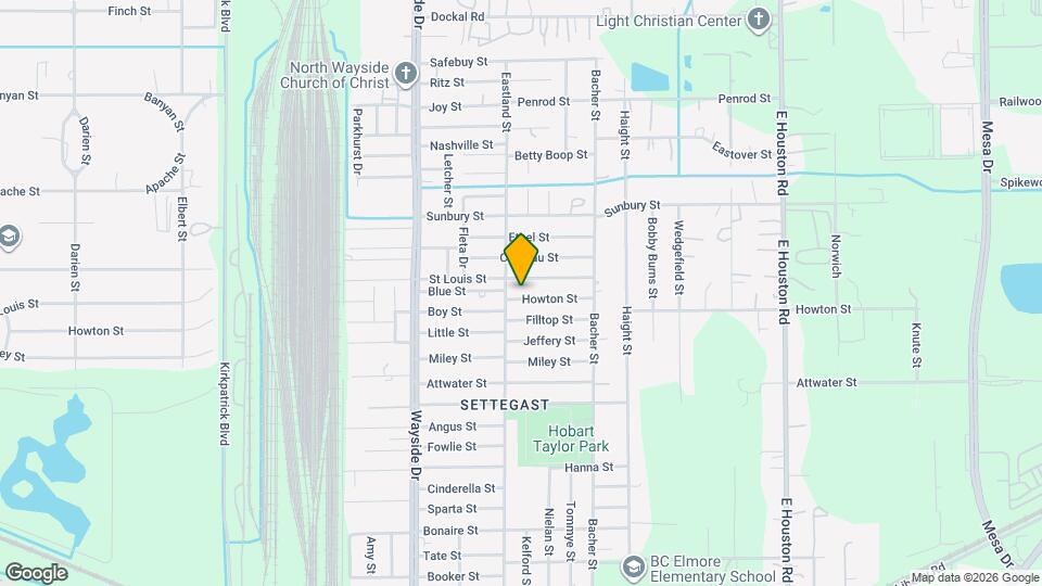 8015 Howton St Map and Location Details