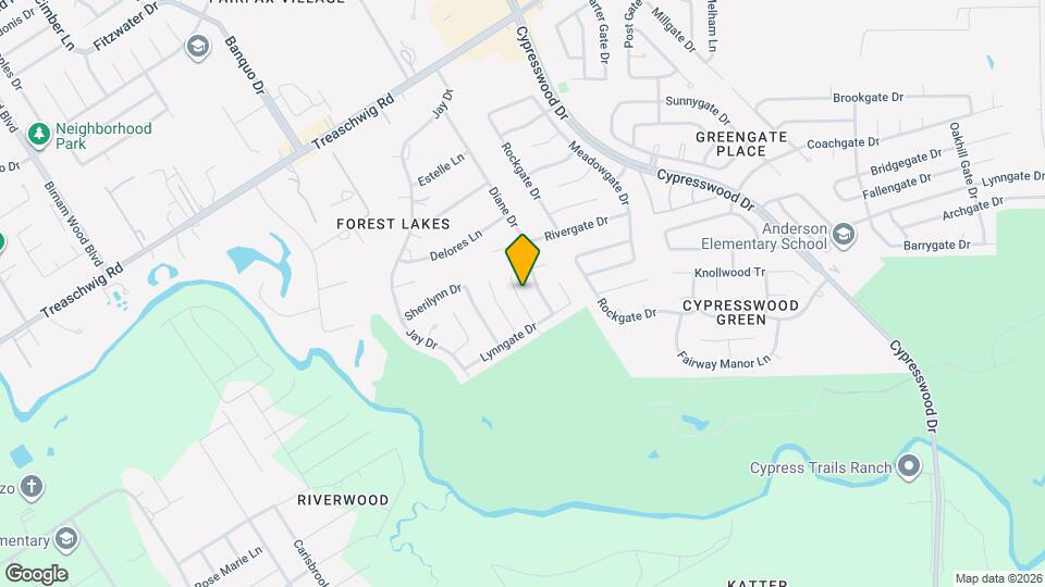 22126 Moss Falls Ln Map and Location Details