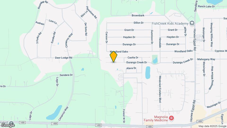 7447 Durango Creek Dr Map and Location Details