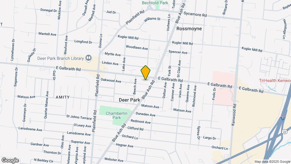 4326-4330 Oakwood Ave Map and Location Details