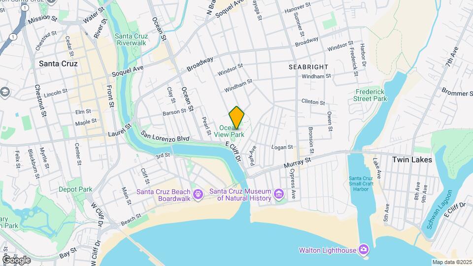 63 S Branciforte Ave Map and Location Details