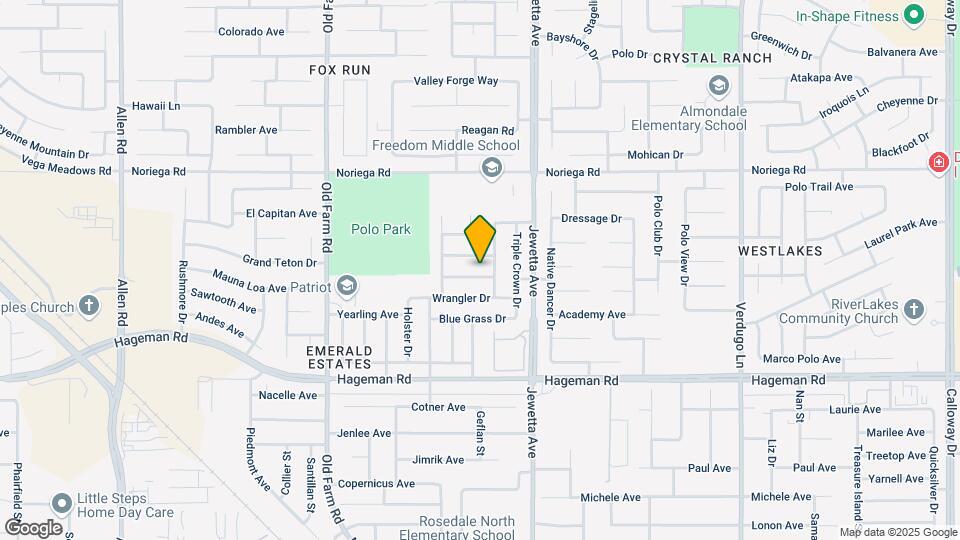 11510 Bay Meadows Ln Map and Location Details
