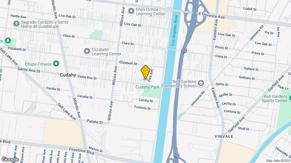 5217 Santa Ana St Mapa y Detalles de la Ubicación