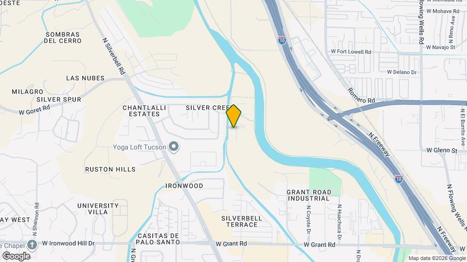 2865 N Silver Island Way Map and Location Details