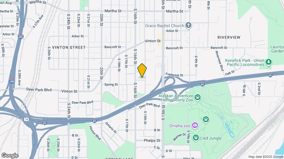 1506 Spring St Map and Location Details