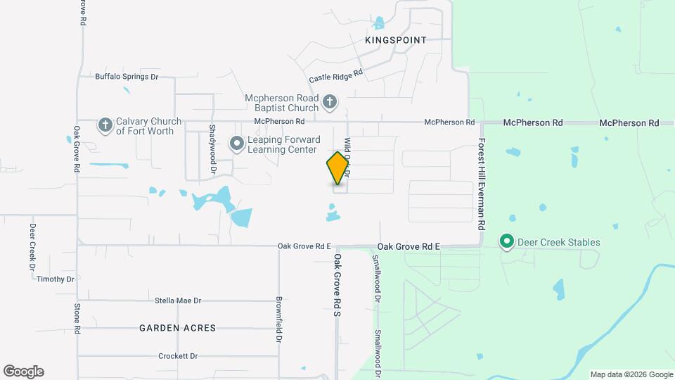 10745 Many Oaks Dr Map and Location Details