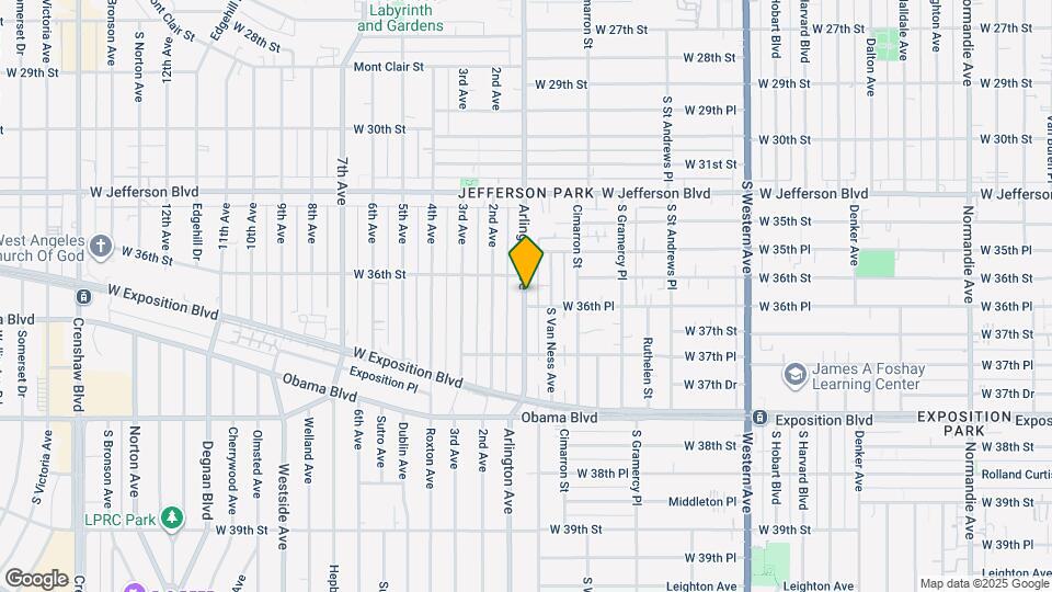 3624 Arlington Ave Map and Location Details