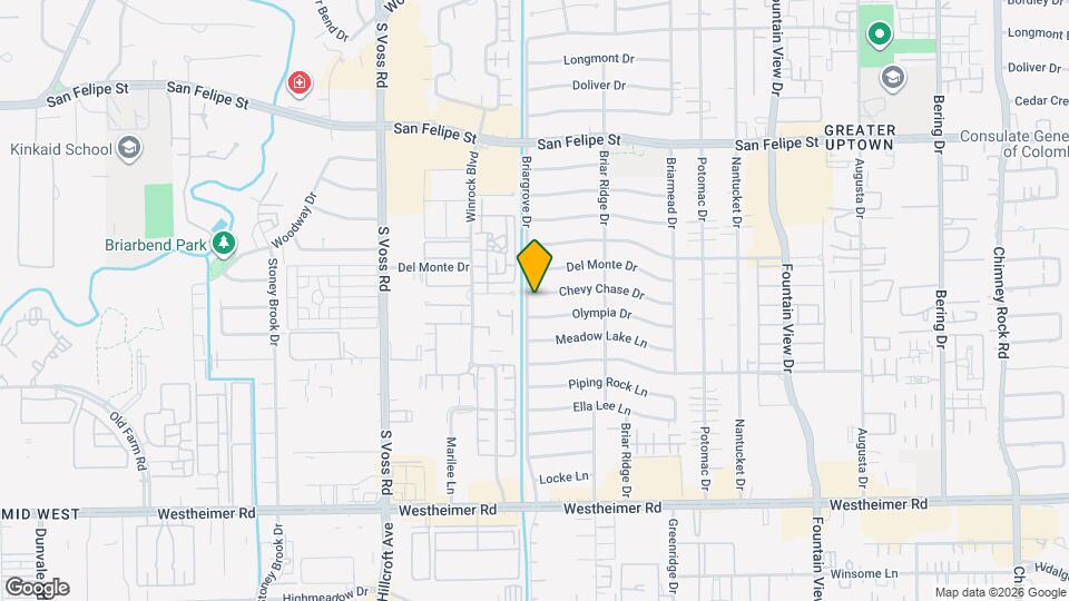 6267 Chevy Chase Dr Map and Location Details