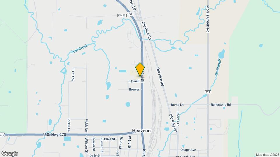 716 Highway 59 N Mapa y Detalles de la Ubicación