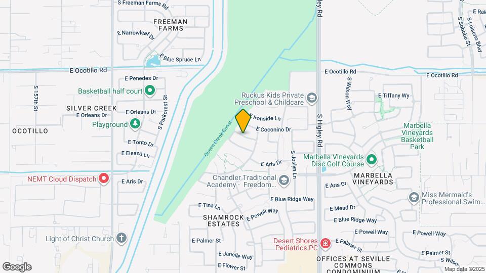 2879 E Anika Dr Map and Location Details