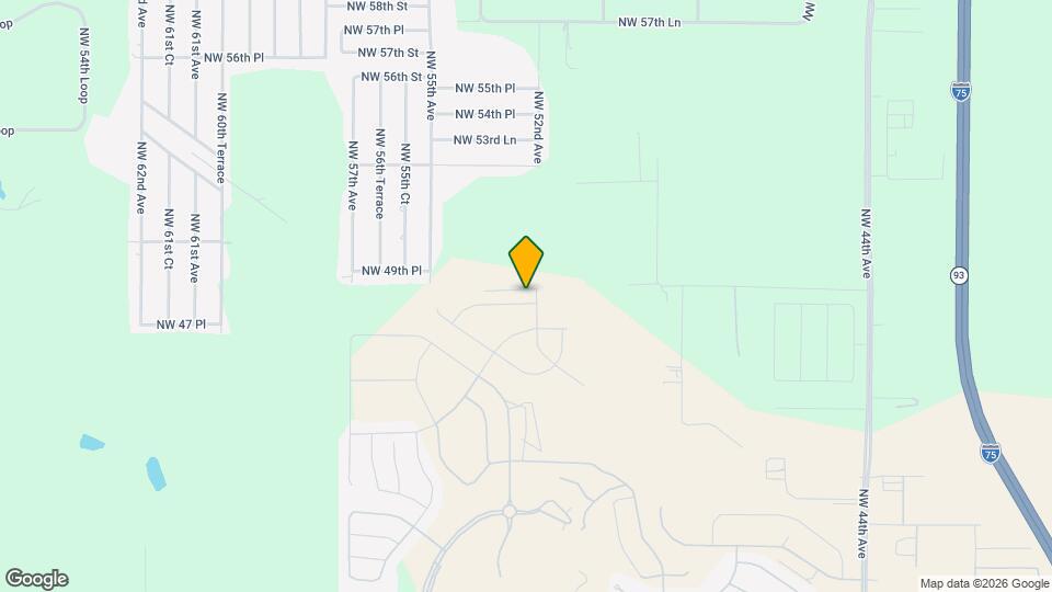 5237 NW 48th Pl Map and Location Details