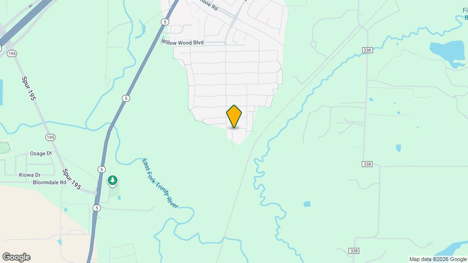 1212 Porter Ln Map and Location Details