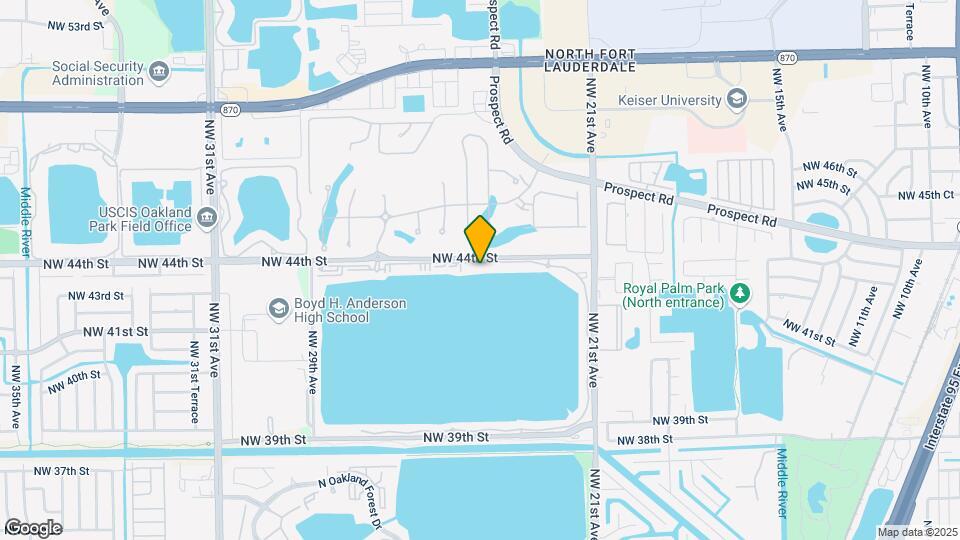 105 Lake Emerald Dr, Unit 410 Mapa y Detalles de la Ubicación