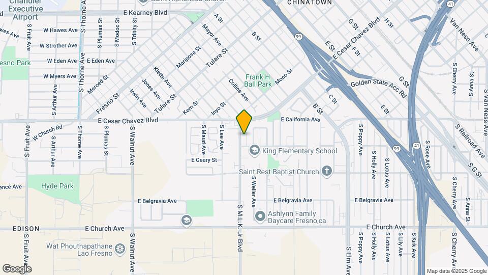 2167 Martin Luther King Jr. Blvd Mapa y Detalles de la Ubicación