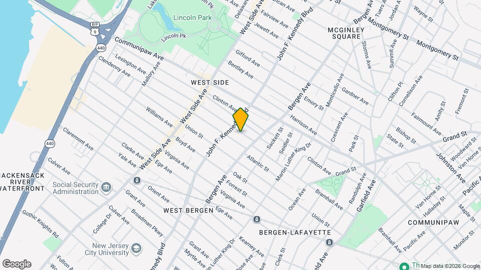 27 Lexington Ave Map and Location Details