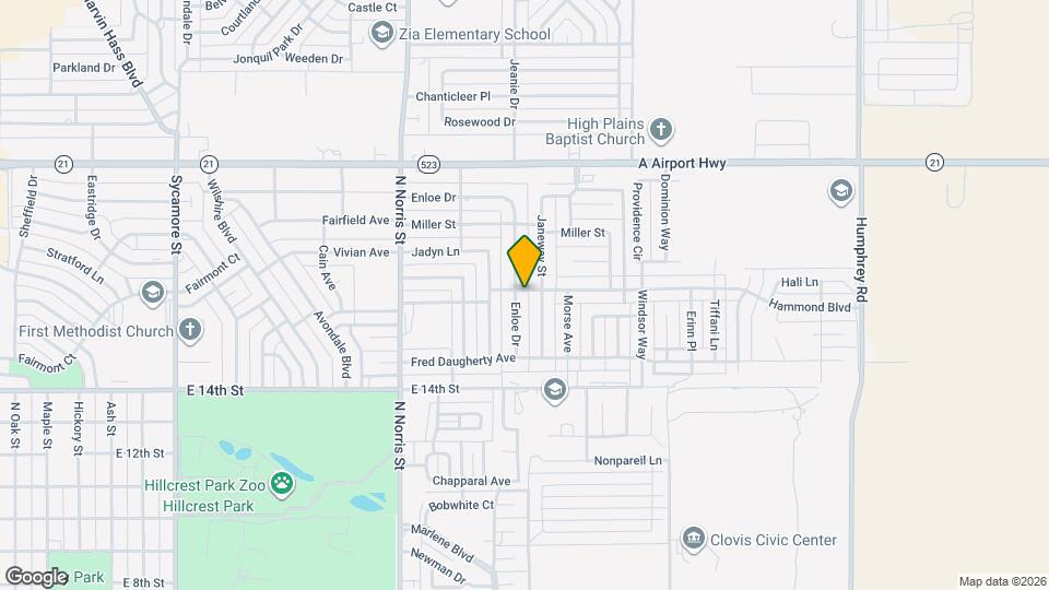 2201 Enloe Dr Map and Location Details