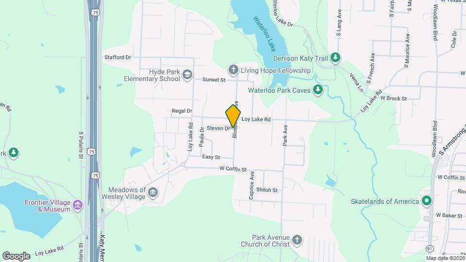 2027 Bluebonnet Ave Map and Location Details