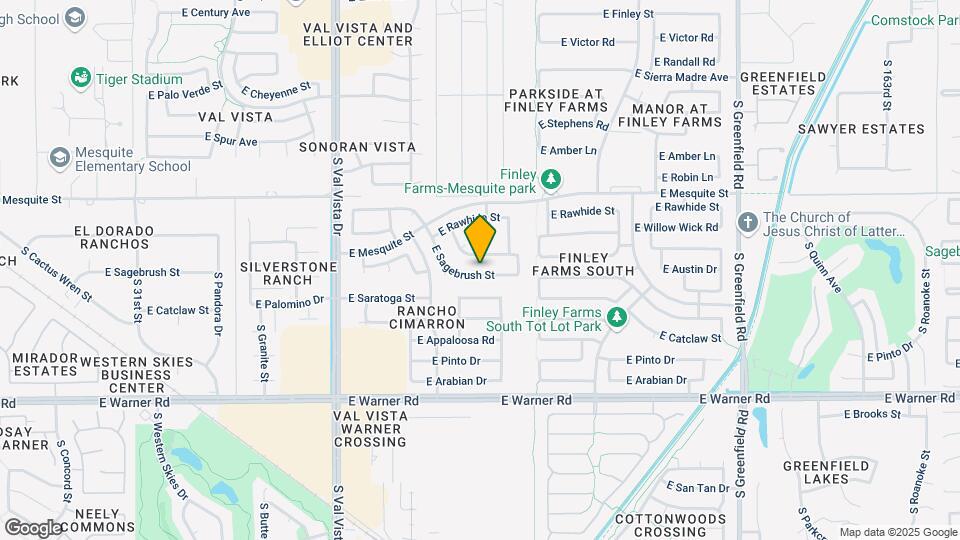 1894 E Sagebrush St Map and Location Details
