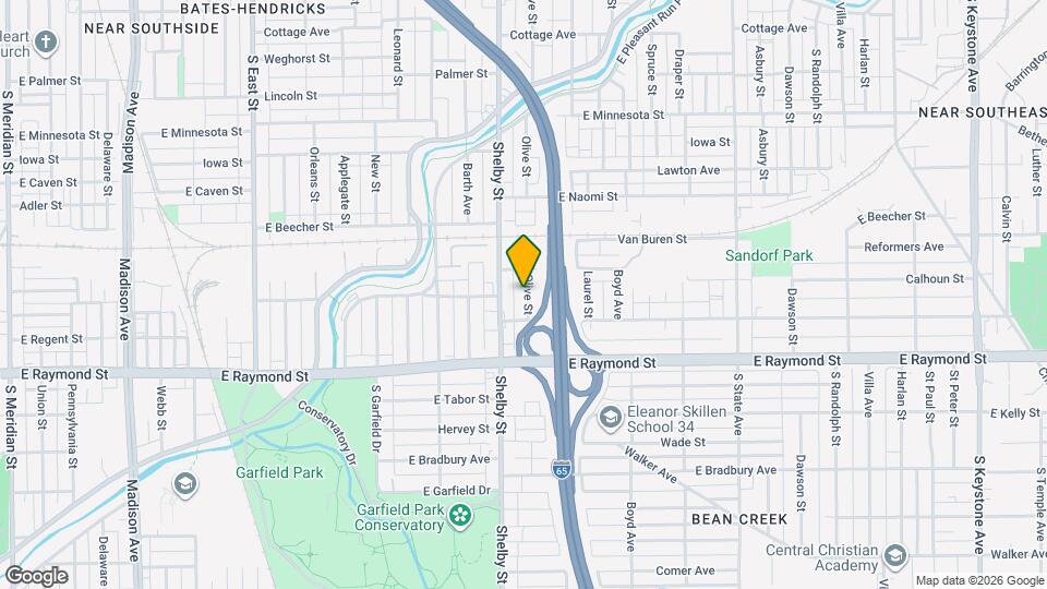 2026 Olive St Map and Location Details