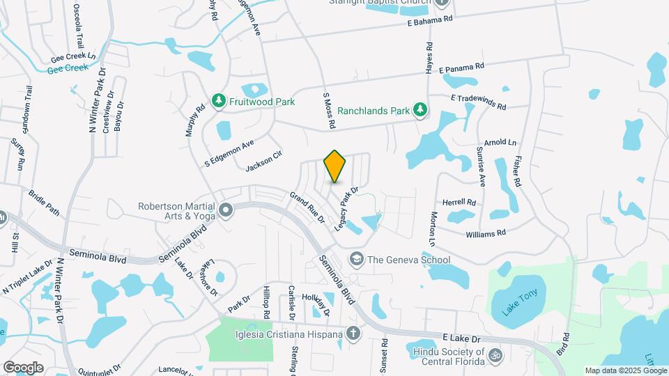 2041 Manhattan Ln Map and Location Details