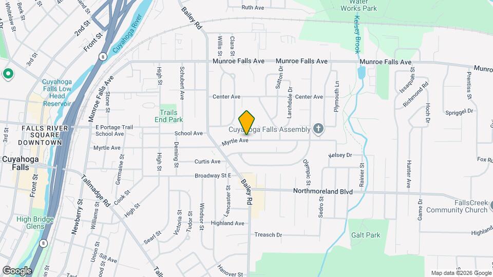 2100 Delmore St Map and Location Details