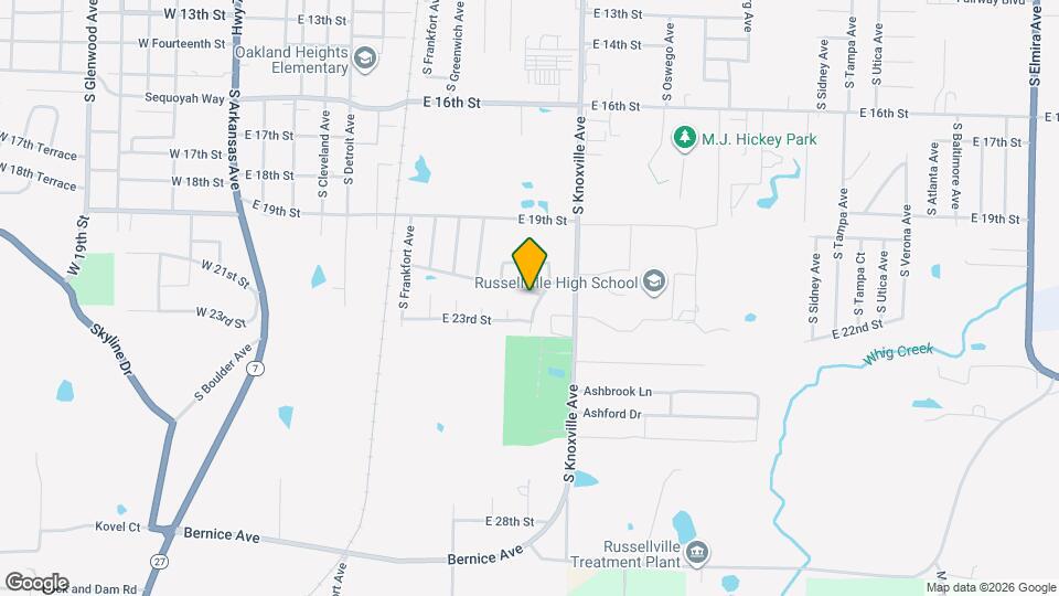 1002 E 22nd St Map and Location Details