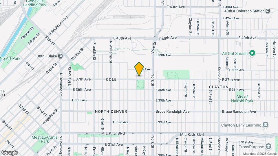 2101 E 37th Ave-Unit -2107 Map and Location Details