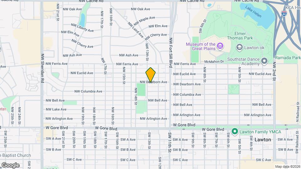 1212 NW Dearborn Ave Map and Location Details