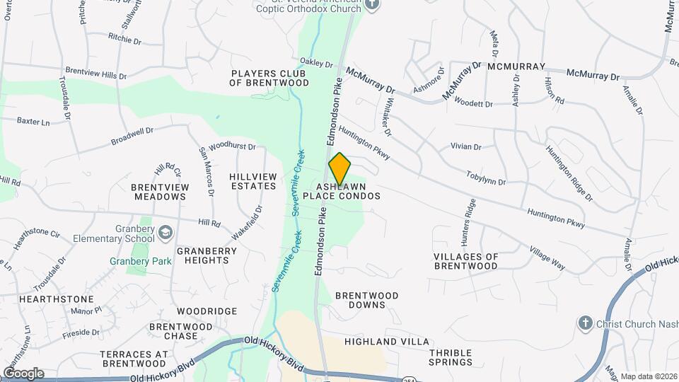 719 Ashlawn Pl, Unit 719 Map and Location Details