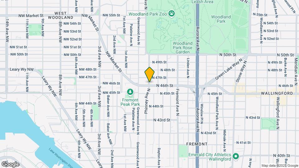 4602 Phinney Ave N Map and Location Details