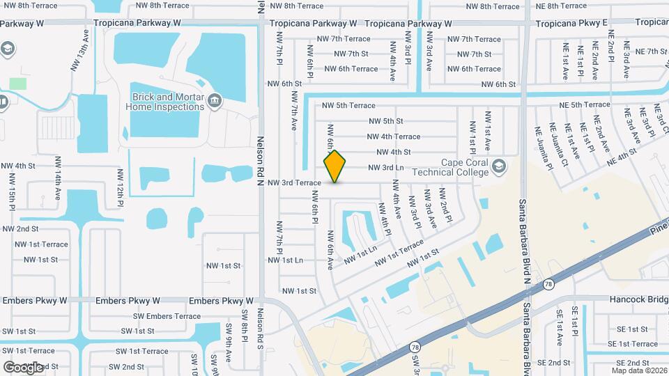 520 NW 3rd Terrace Map and Location Details