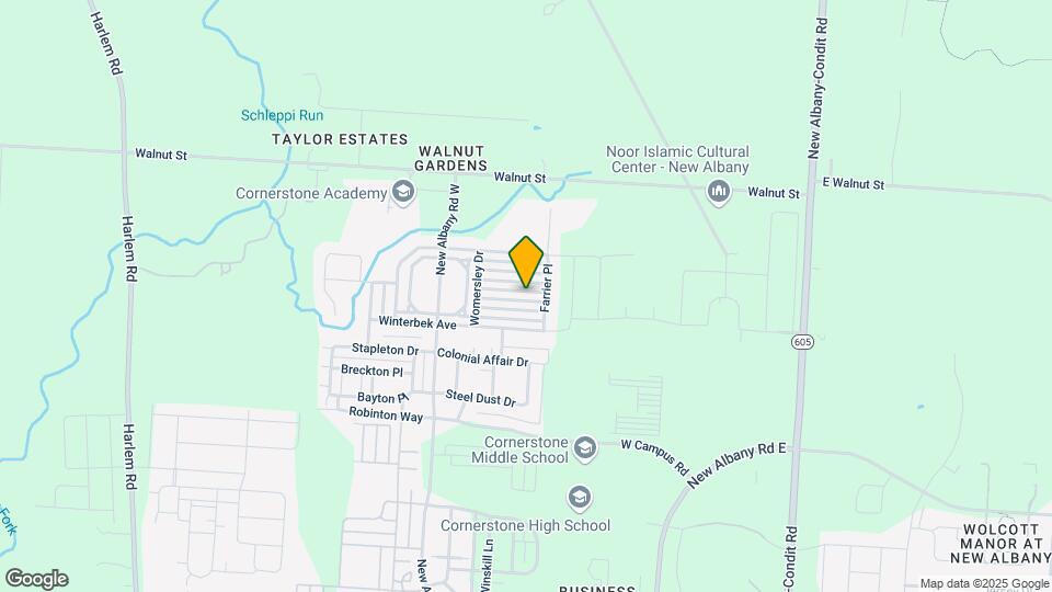 7233 Hillmont Dr Map and Location Details
