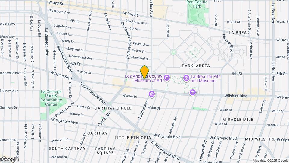 6130 Orange St, Unit 6130 Mapa y Detalles de la Ubicación