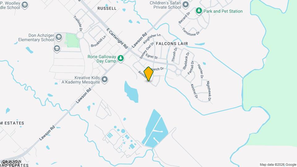 4761 Avocet Dr Map and Location Details
