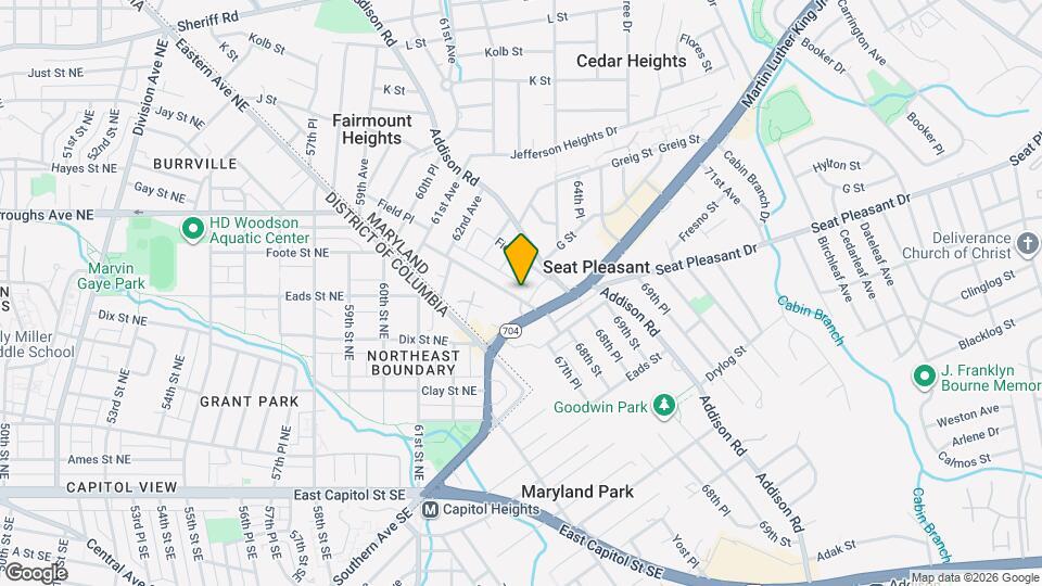 6314 Foote St Mapa y Detalles de la Ubicación