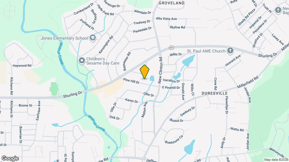 2006 Pine Hill Dr Mapa y Detalles de la Ubicación