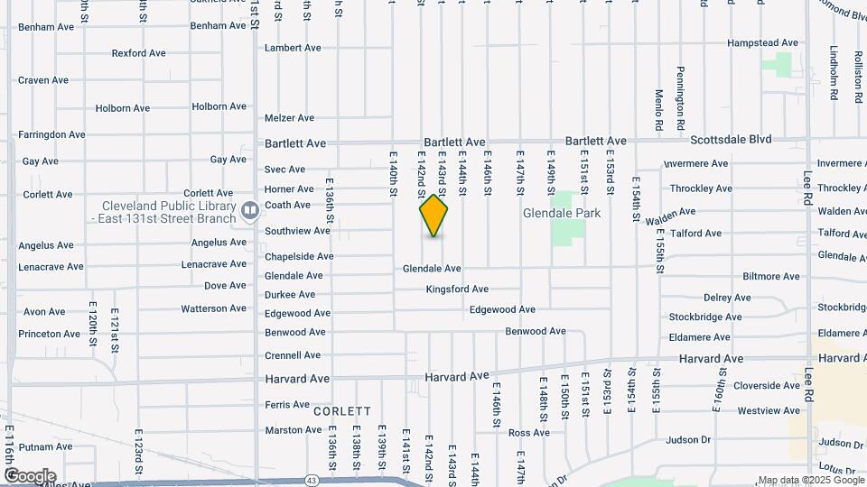 3878 E 143rd St Map and Location Details