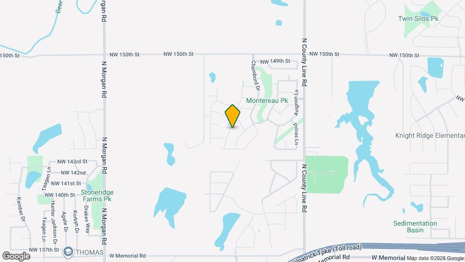 14524 Giverny Ln Map and Location Details