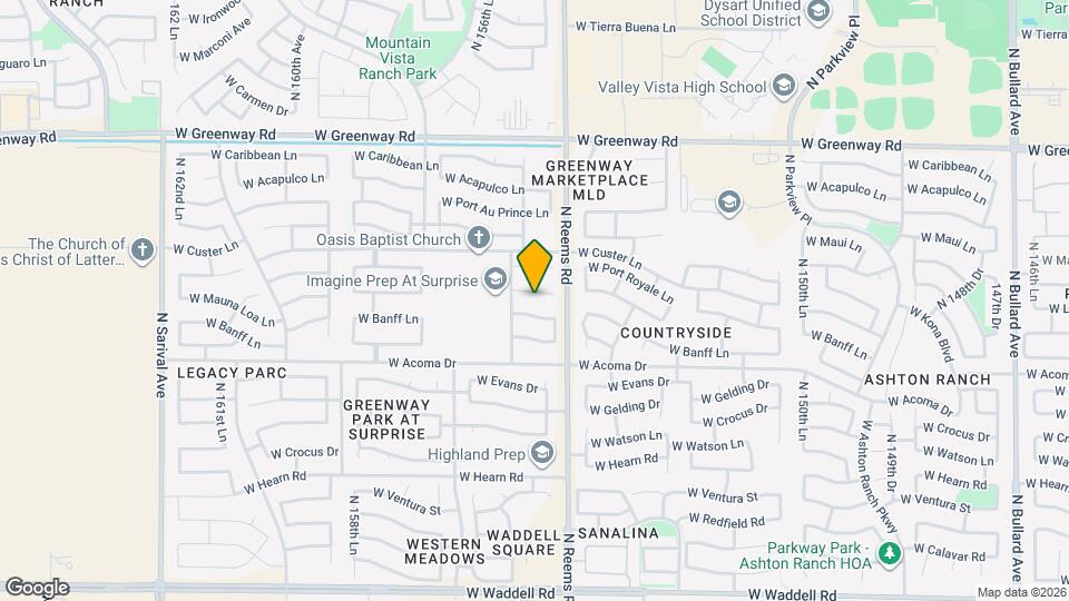 15535 W Mauna Loa Ln Map and Location Details