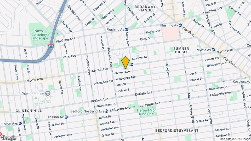 49 Vernon Ave Mapa y Detalles de la Ubicación